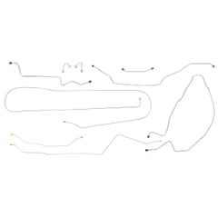 (1968-69) Brake Line Set-2wd-Long-Coil-Manual